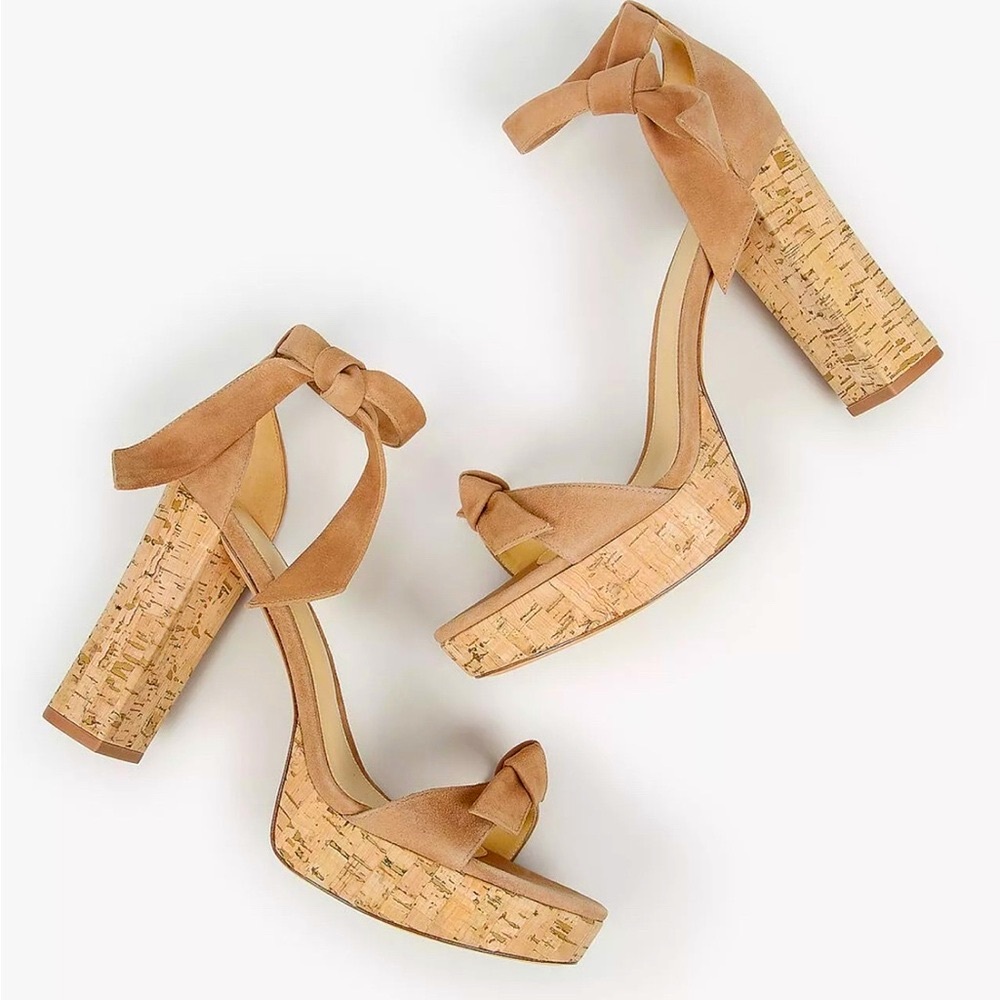 Alexandre Birman Mabela suede with cork sandals - Picture 2 of 11